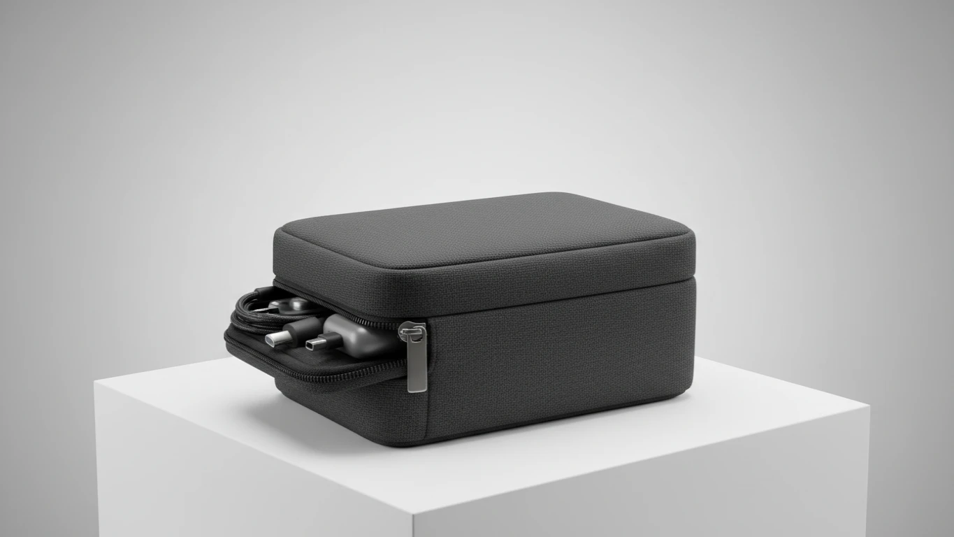 Estojo Organizador de Cabos e Acessórios