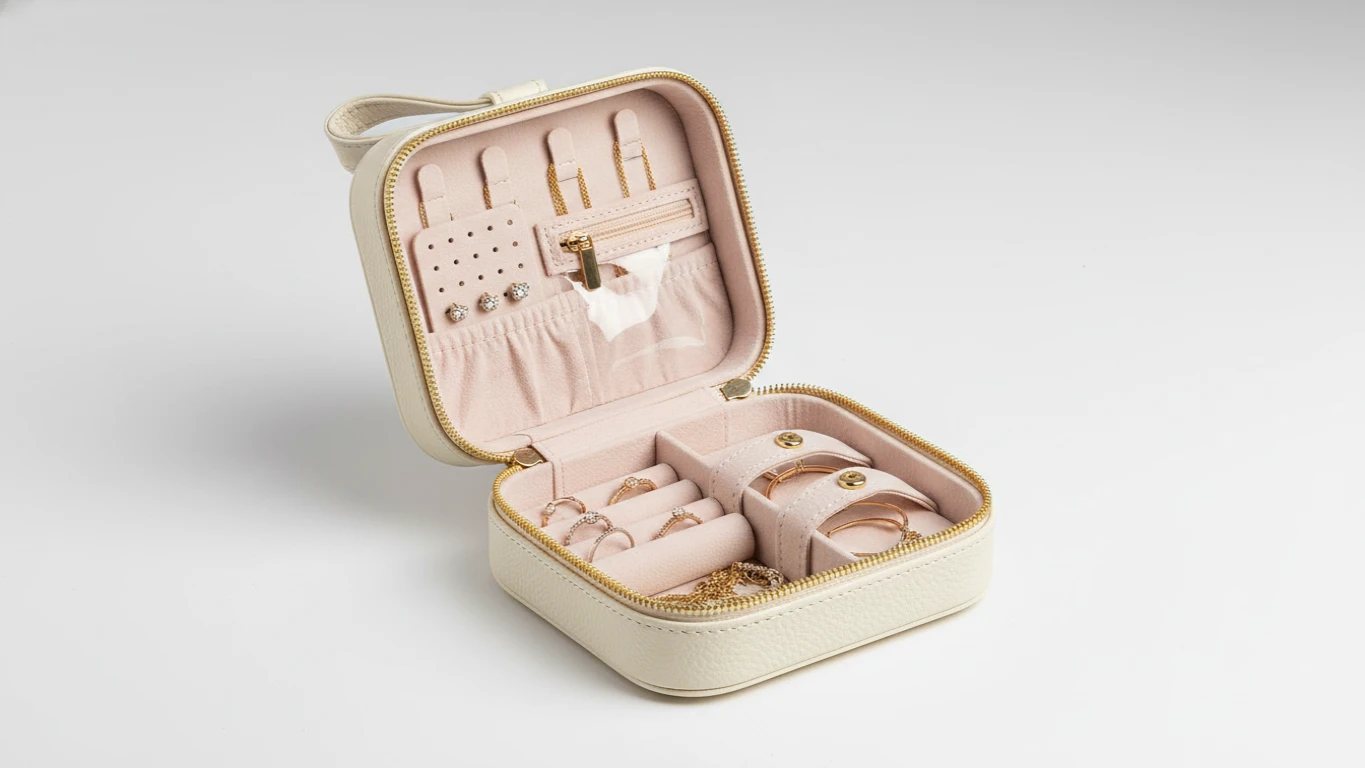 Estojo Porta-Joias de Viagem