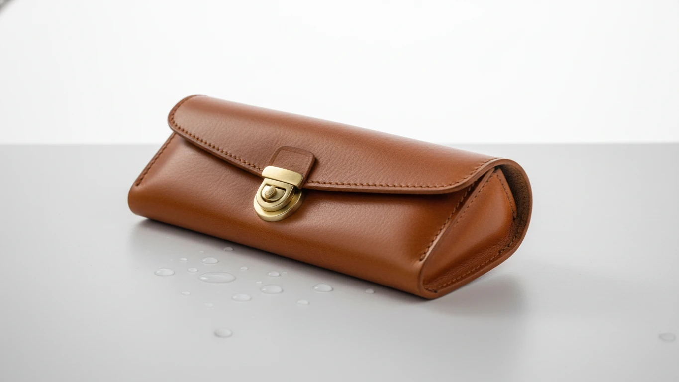 Estojo em Couro para Canetas