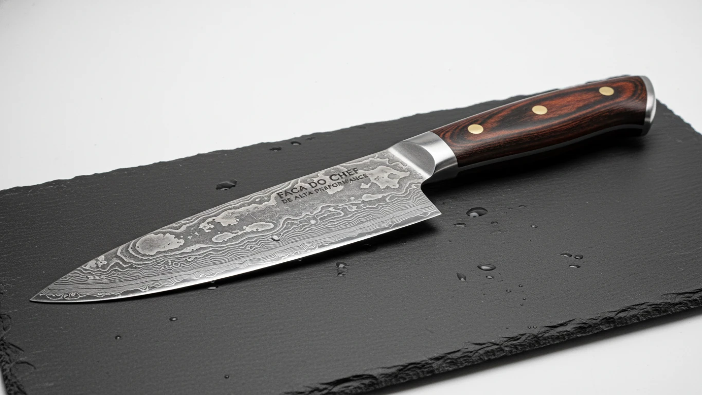 Faca do Chef de Alta Performance