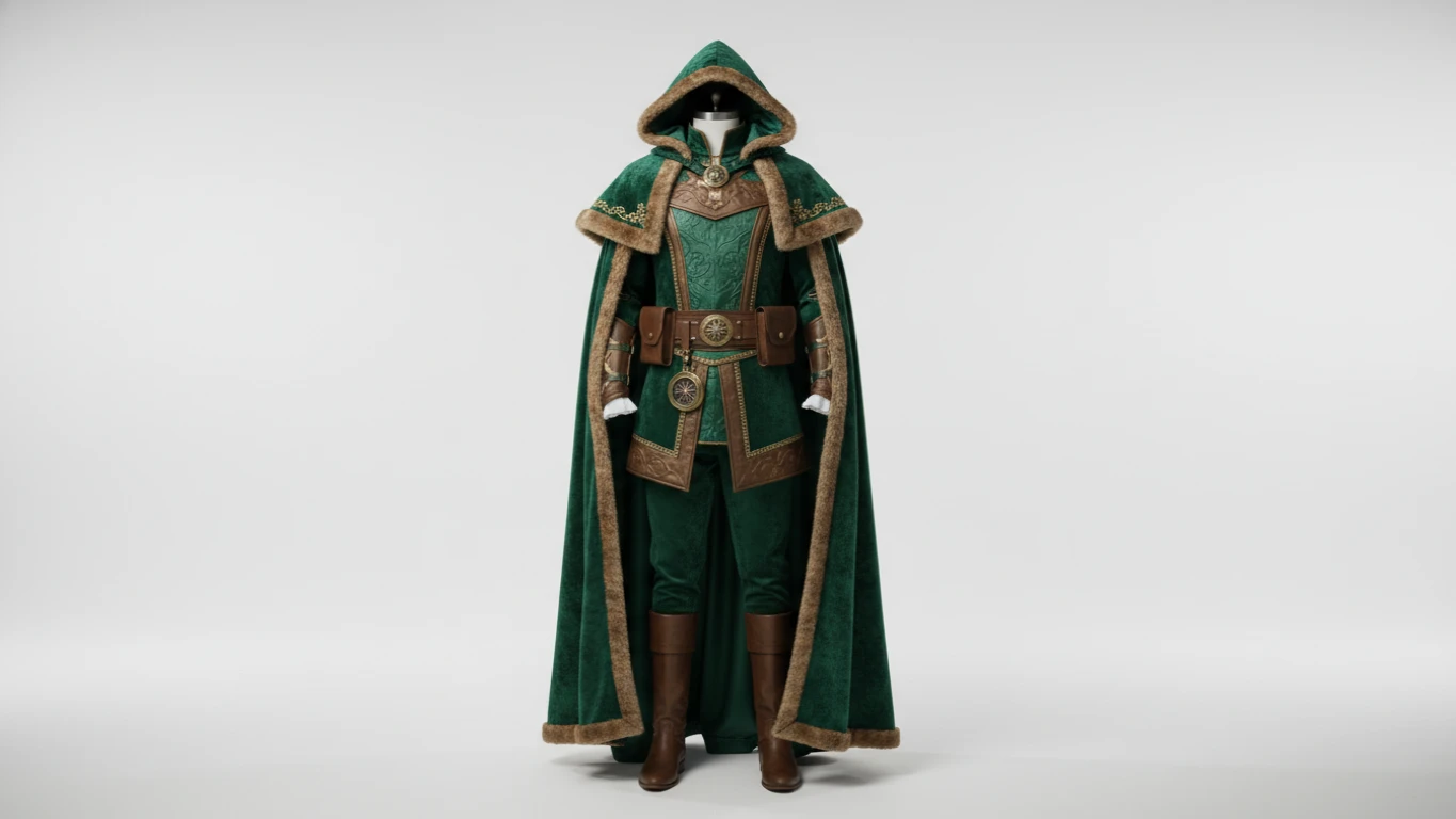 Fantasia de Personagem em Tecido Premium