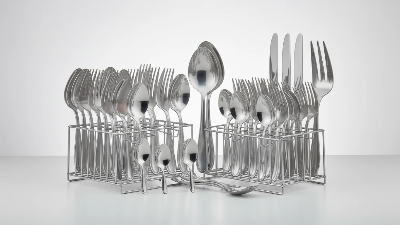 Faqueiro Completo de Aço Inoxidável