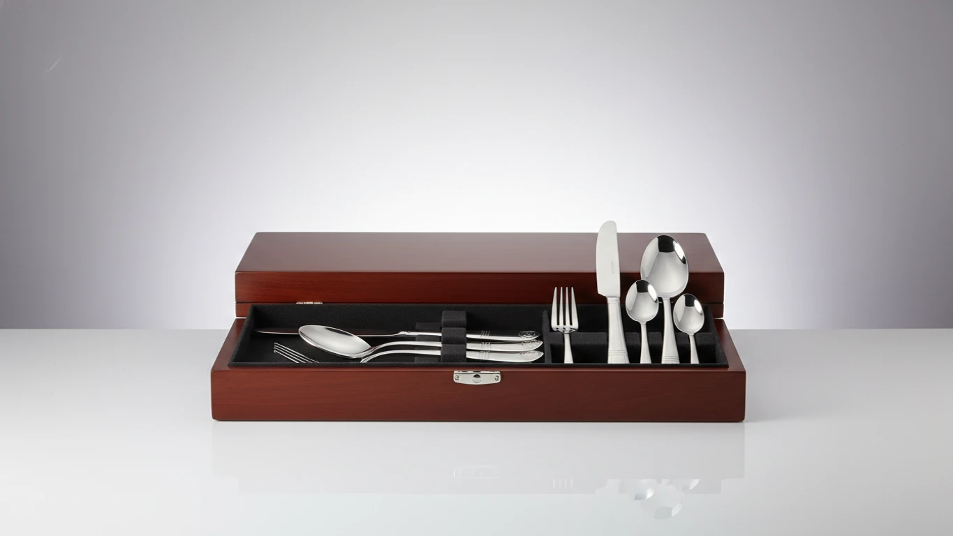 Faqueiro Completo em Aço Inox com Estojo