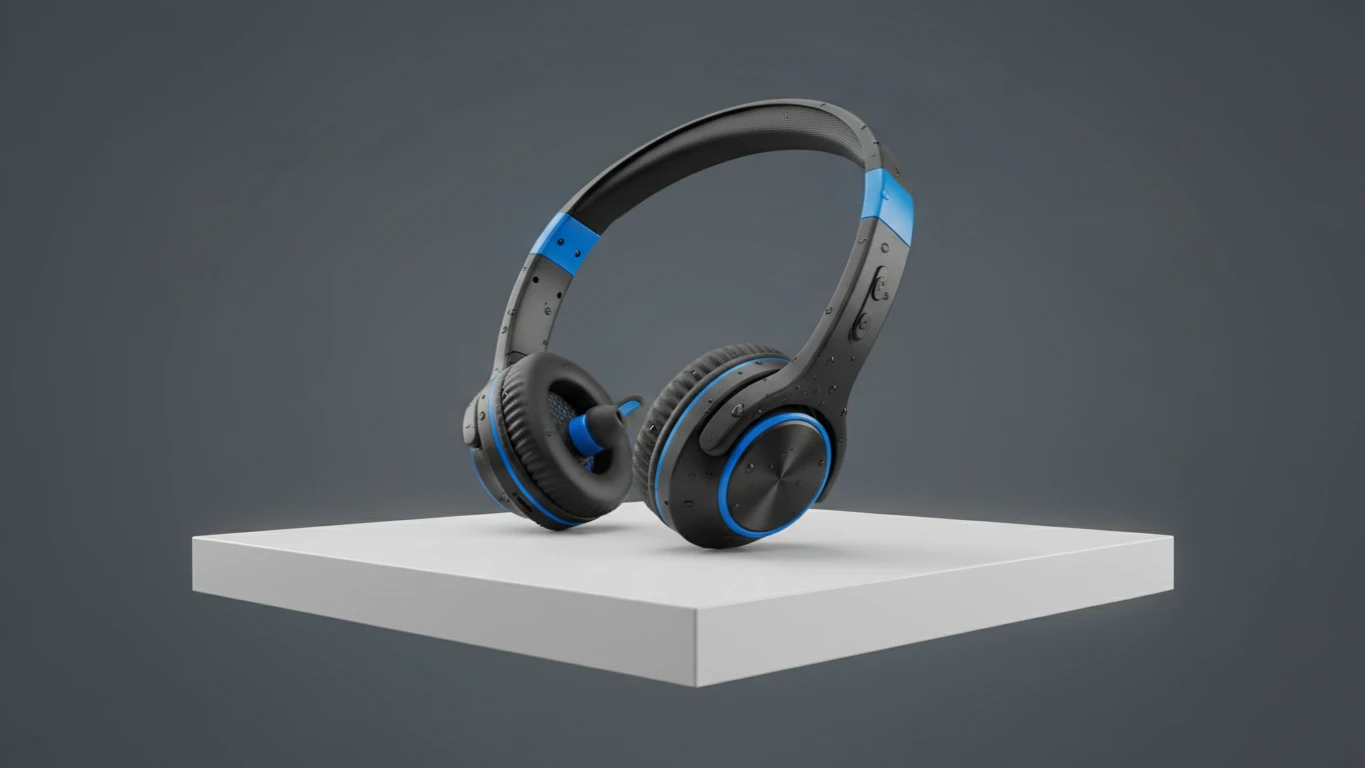 Fone de Ouvido Bluetooth Esportivo Resistente a Suor