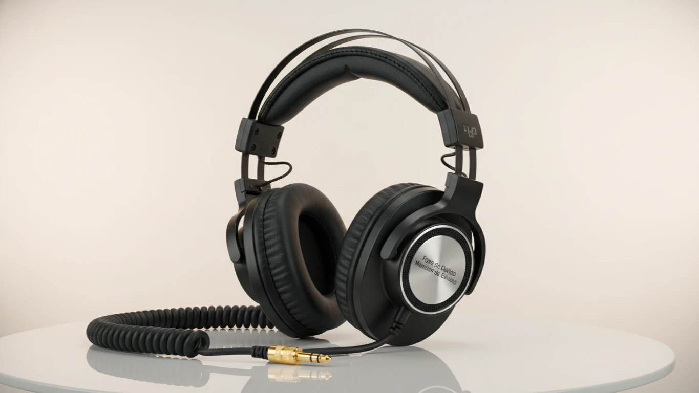 Fone de Ouvido Monitor de Estúdio