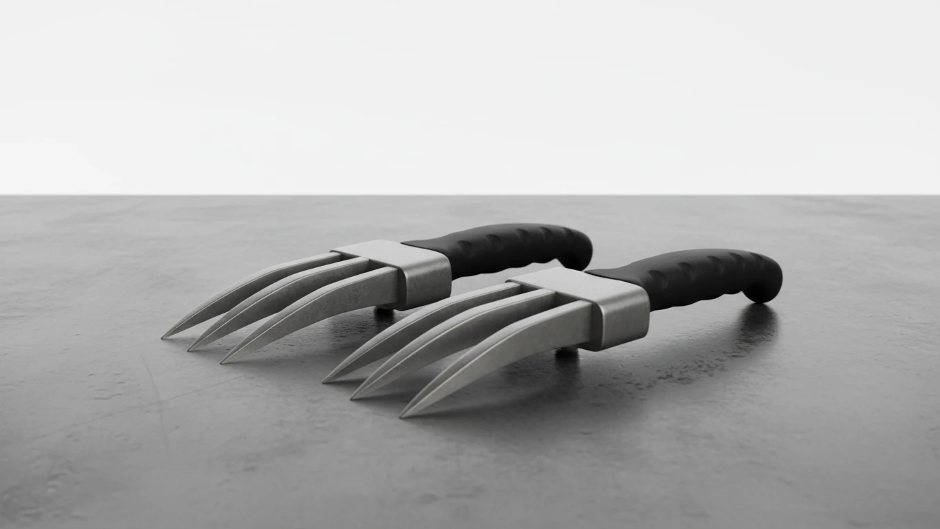 Garra de Urso para Desfiar e Cortar