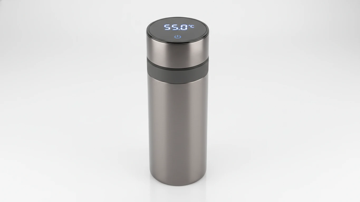 Garrafa Térmica Digital com Termômetro