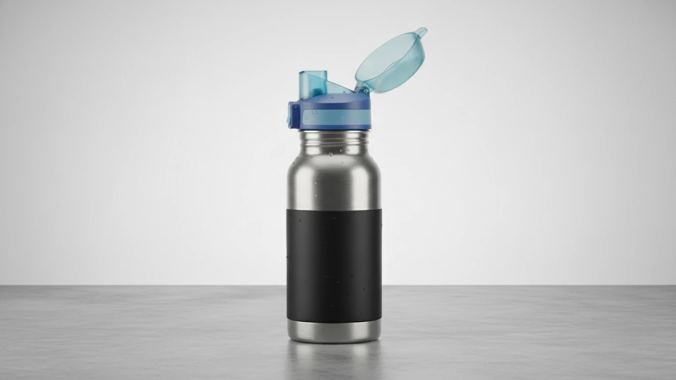 Garrafa Térmica Esportiva com Bico de Fluxo Rápido