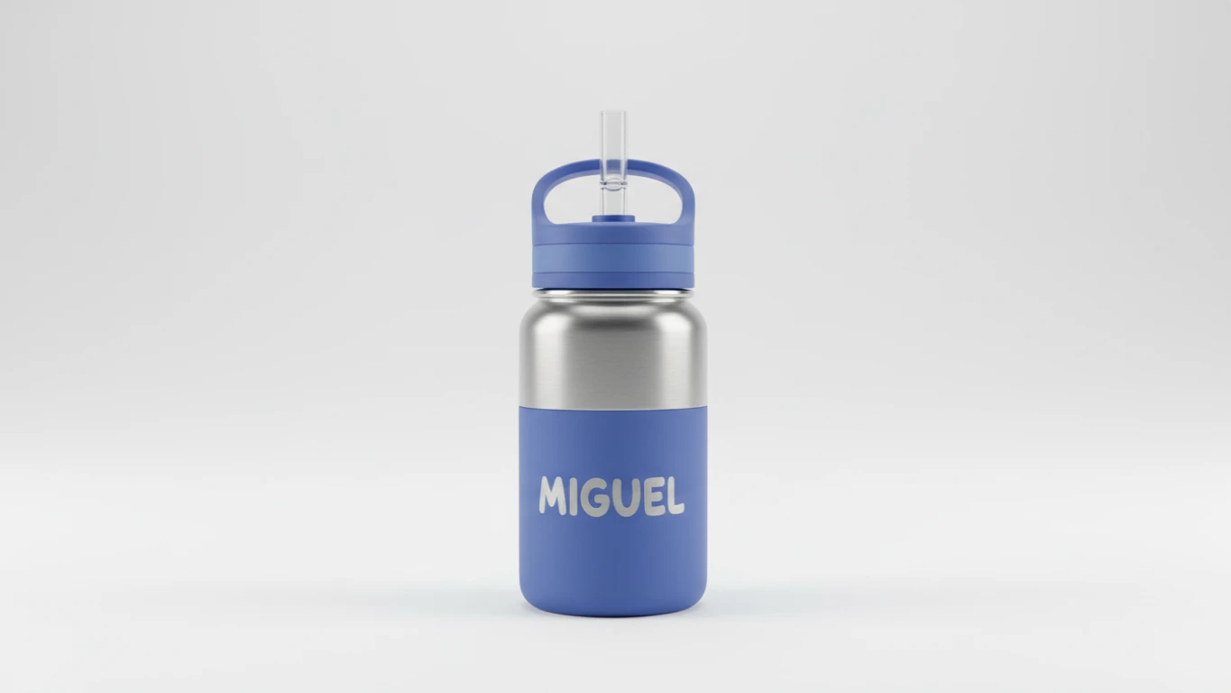 Garrafa Térmica Infantil com Nome Gravado