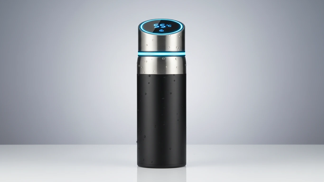 Garrafa Térmica Inteligente com LED