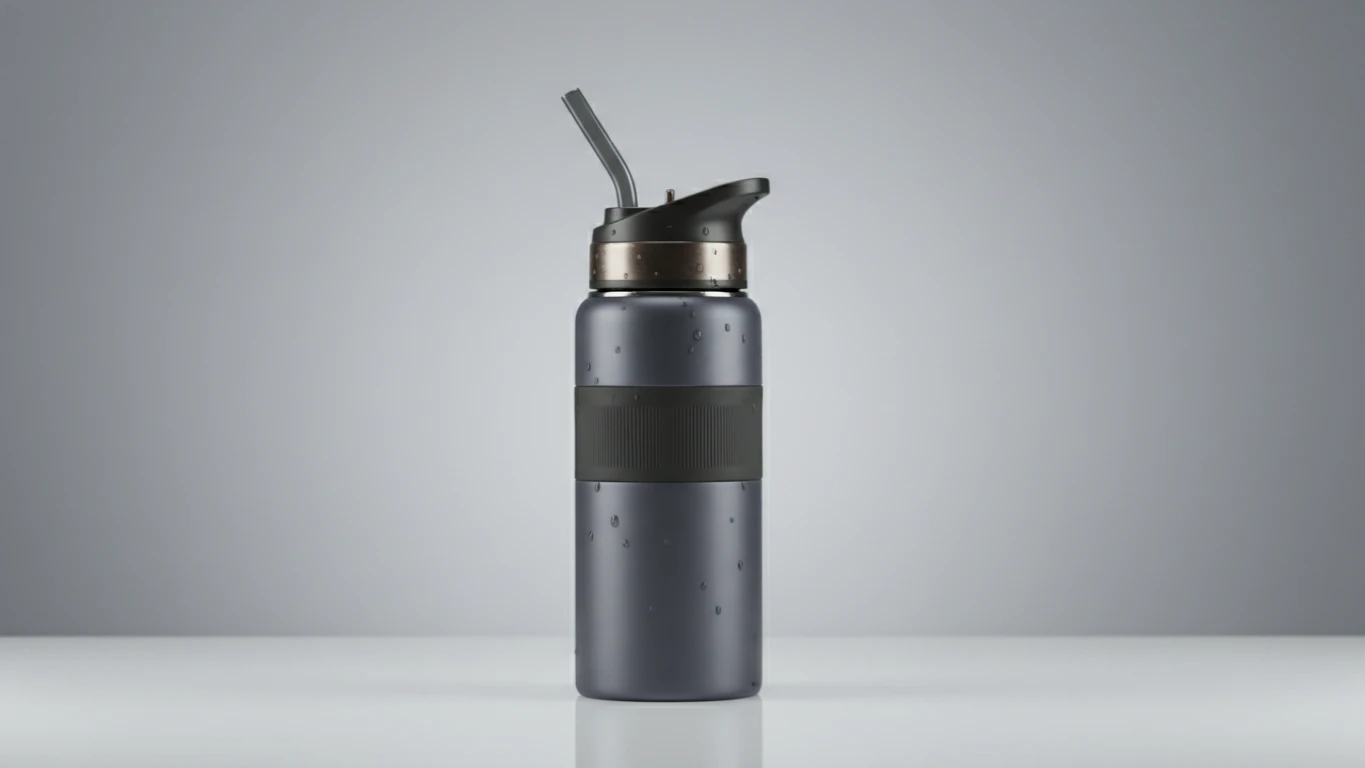 Garrafa Térmica Premium com Canudo