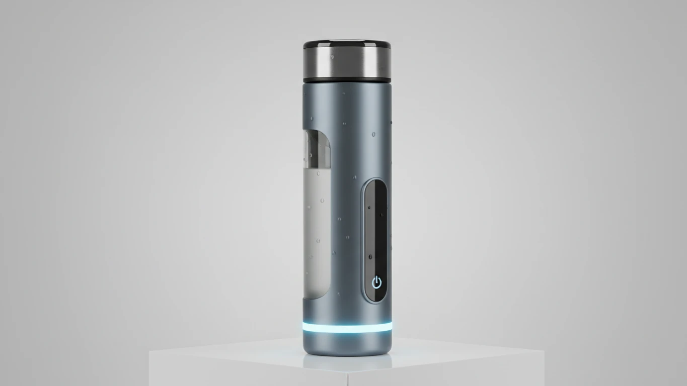 Garrafa de Água Inteligente com Lembrete