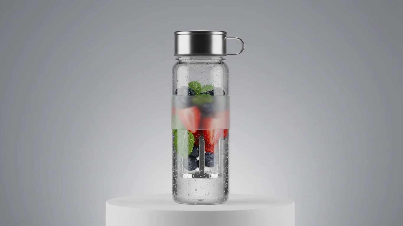 Garrafa de Hidratação com Infusor