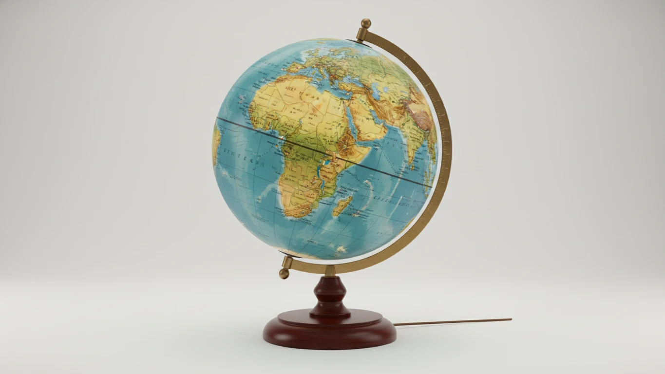 Globo Terrestre Educativo com Iluminação