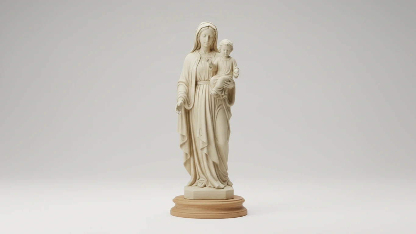 Imagem Sacra em Resina Italiana