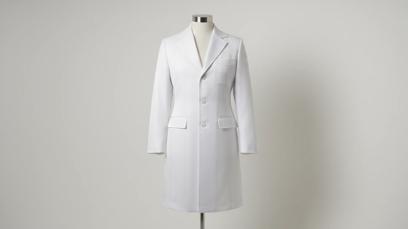 Jaleco de Luxo com Corte Alfaiataria