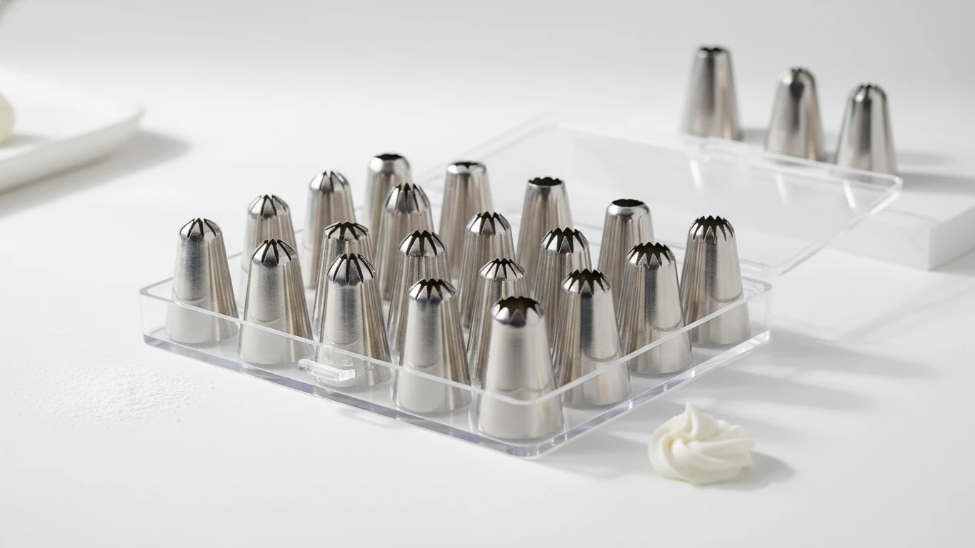 Jogo de Bicos de Confeitar em Inox