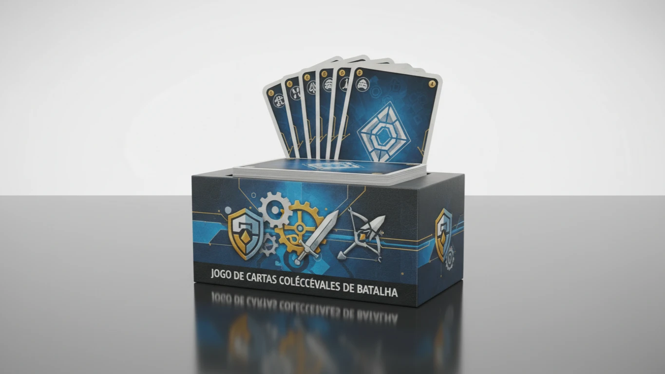 Jogo de Cartas Colecionáveis de Batalha