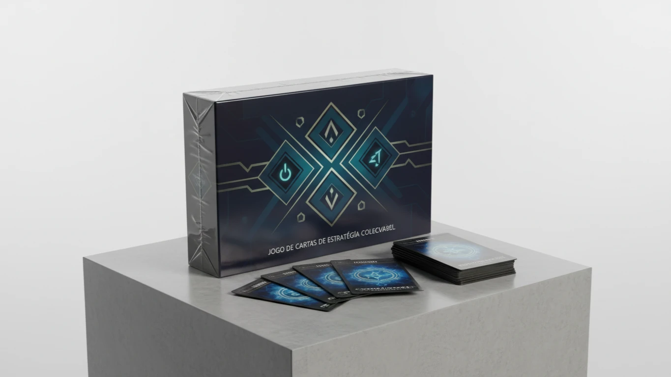 Jogo de Cartas de Estratégia Colecionável