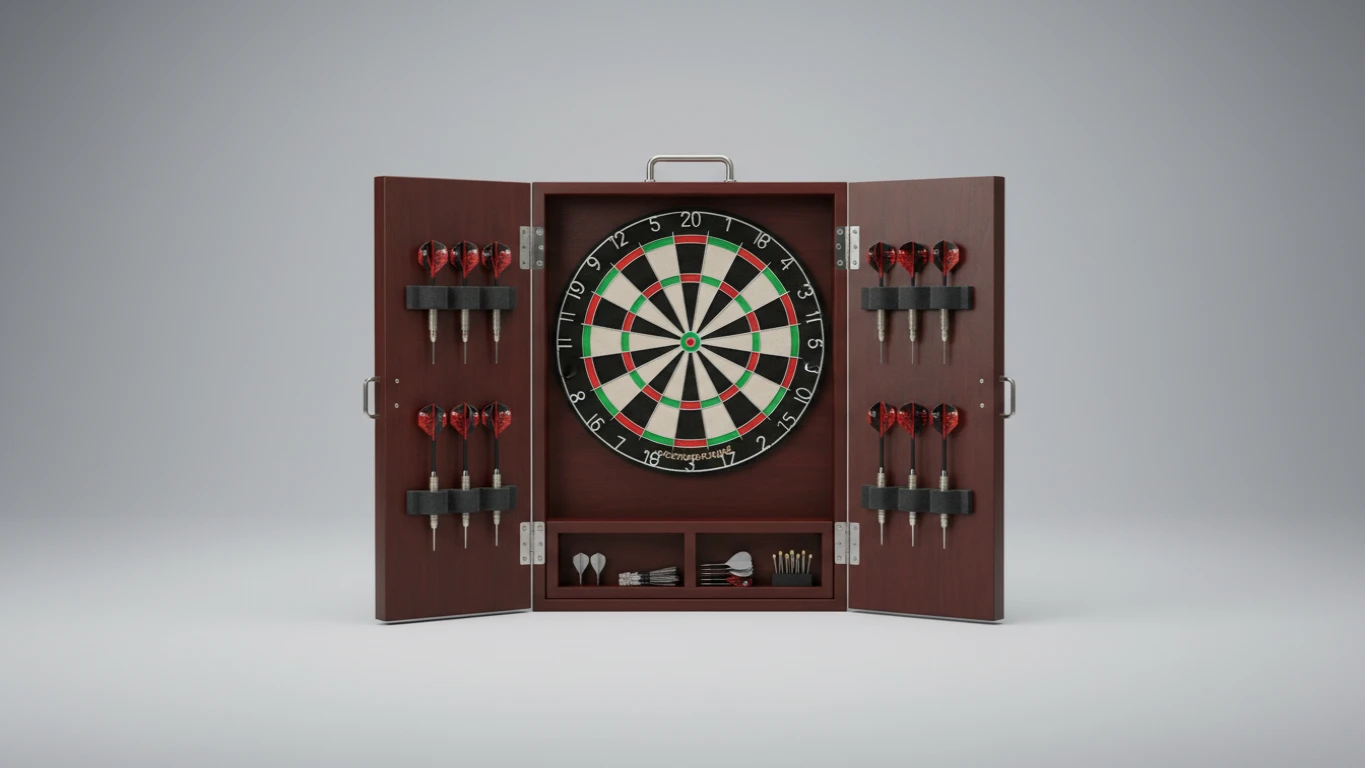 Jogo de Dardos Profissional com Gabinete