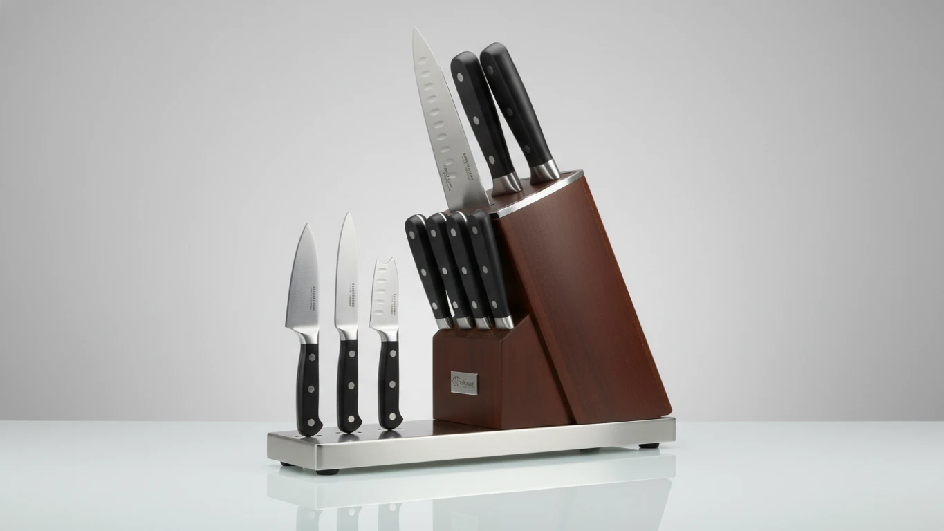 Jogo de Facas Profissionais de Cozinha