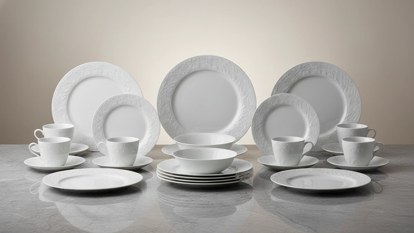 Jogo de Jantar em Porcelana Fina