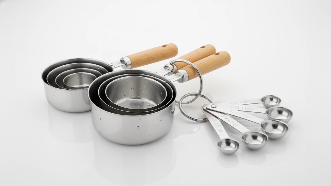 Jogo de Medidores de Xícaras e Colheres