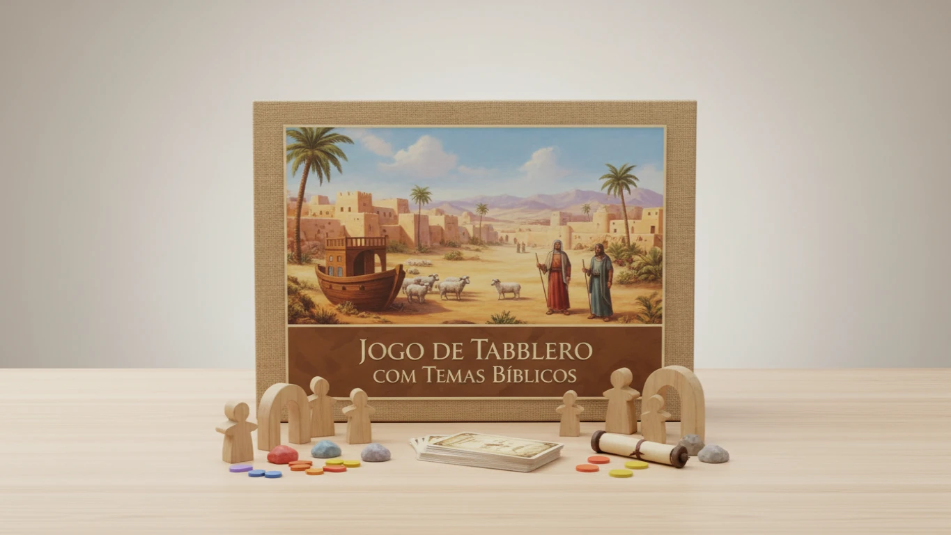 Jogo de Tabuleiro com Temas Bíblicos