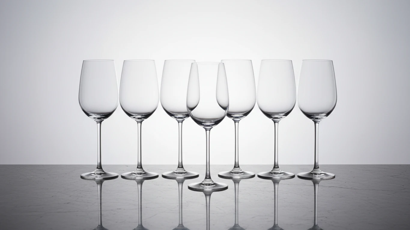 Jogo de Taças de Cristal de Alta Transparência