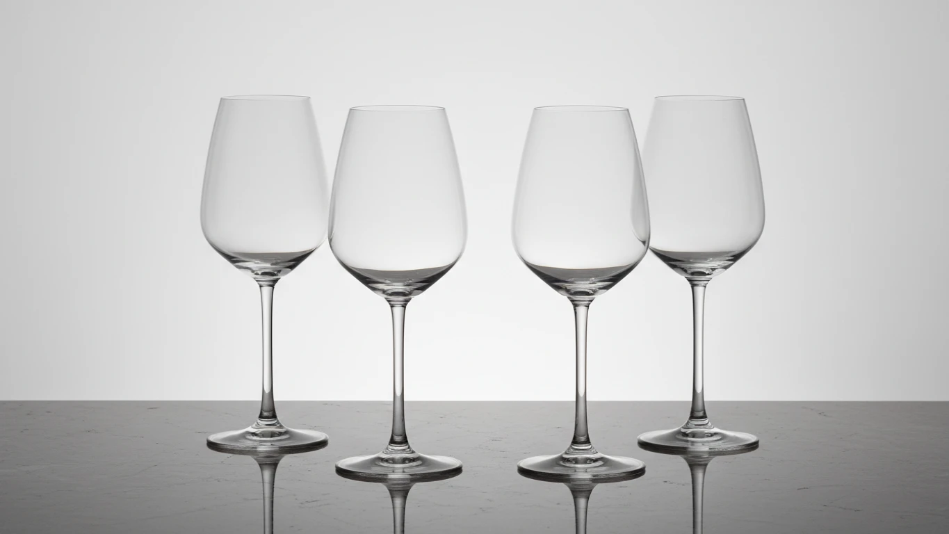 Jogo de Taças de Cristal para Degustação