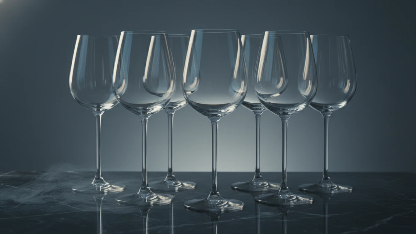 Jogo de Taças de Cristal