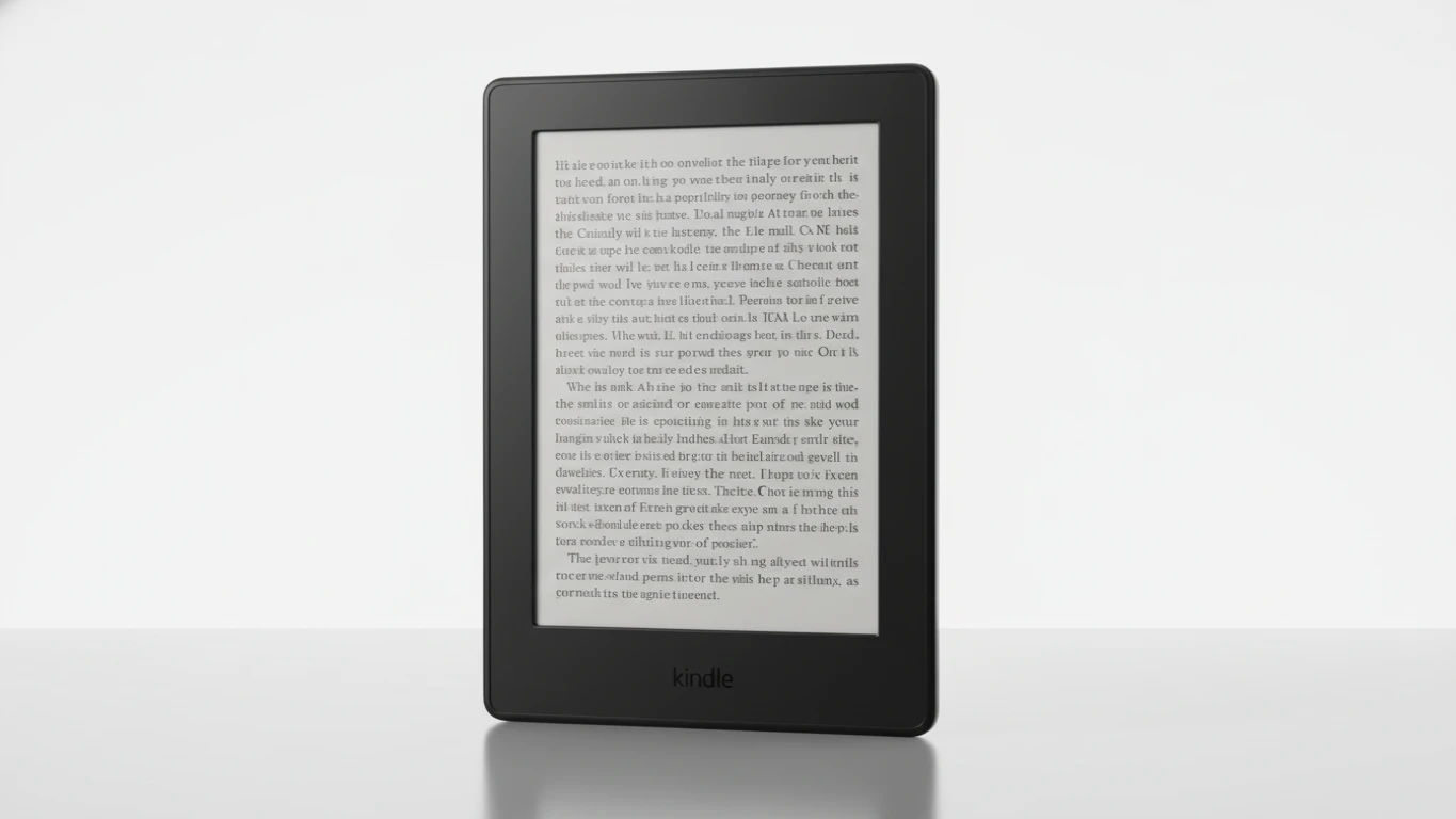 Kindle com Tela de Alta Resolução