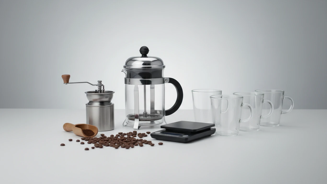 Kit Barista Prensa Francesa