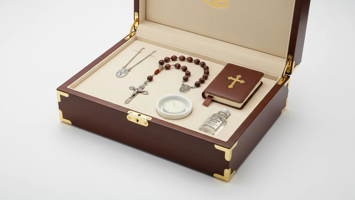 Kit Caixa Luxo com Itens Devocionais