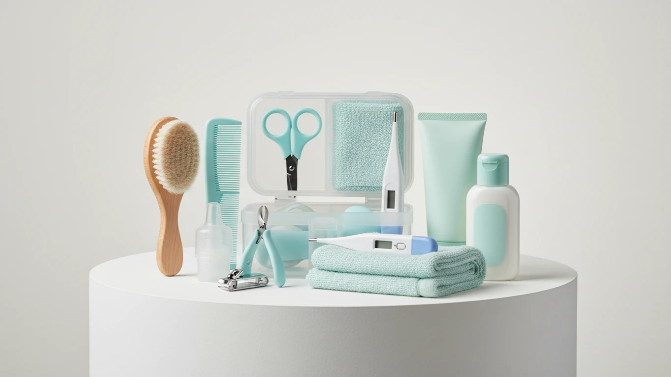 Kit Completo de Higiene Essencial para Bebê
