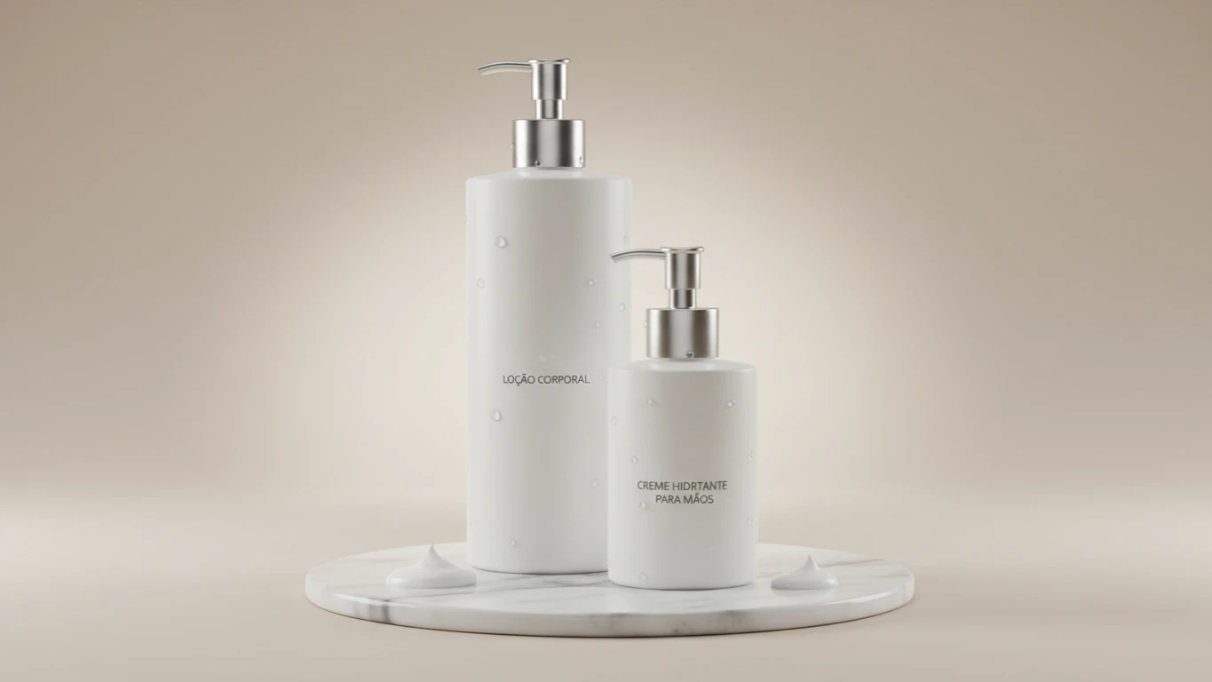 Kit Creme Hidratante para Mãos e Loção Corporal