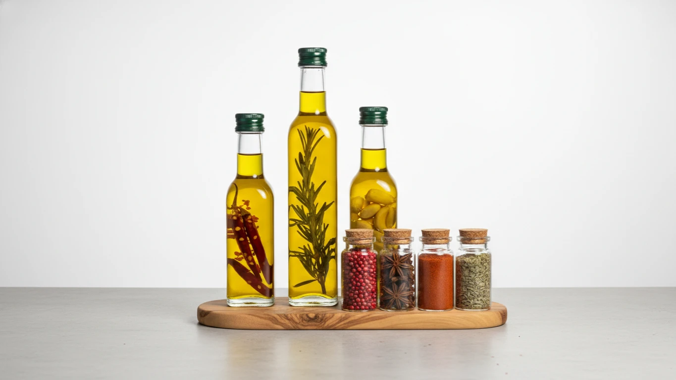 Kit Gourmet de Azeites e Temperos Importados