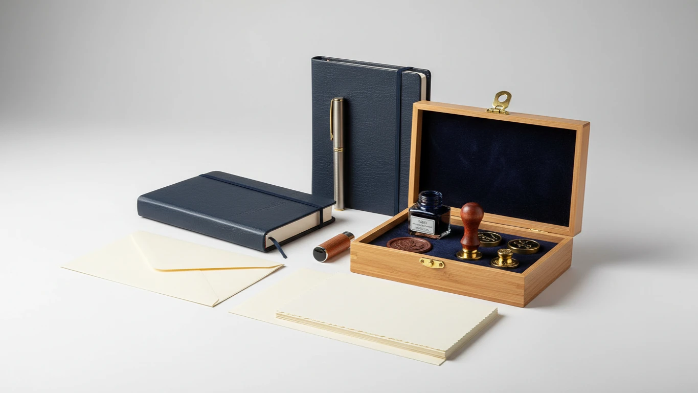 Kit Papelaria Premium Personalizável