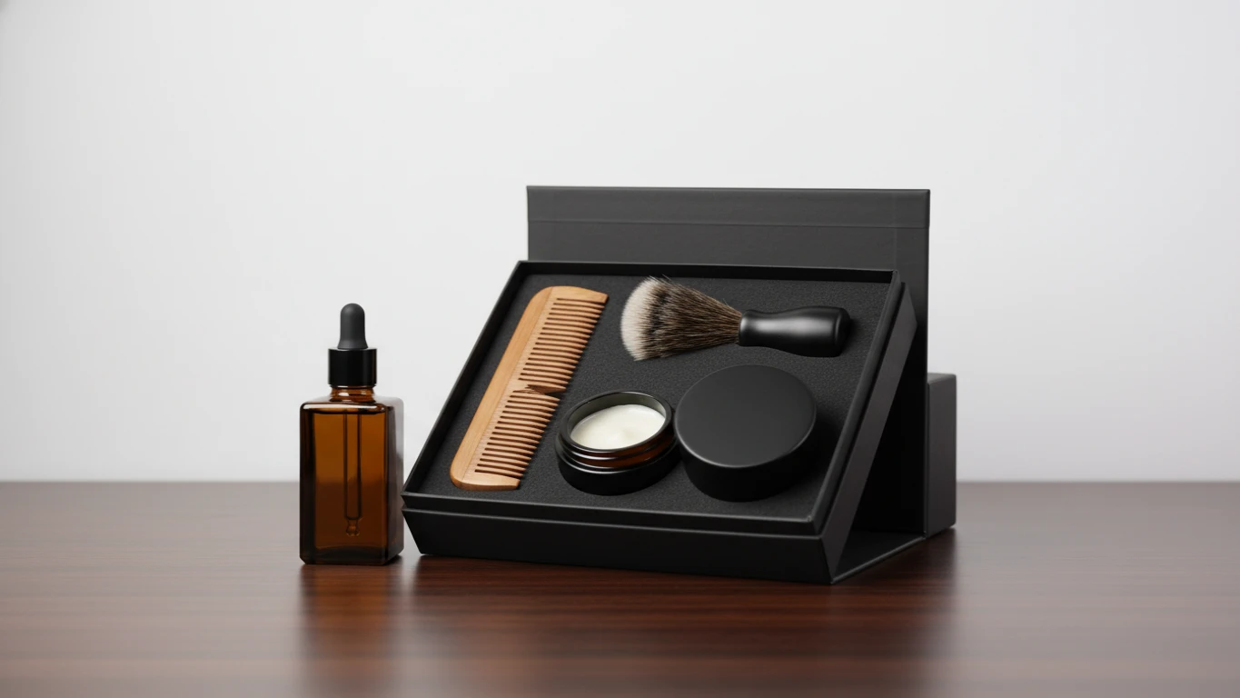 Kit Profissional de Cuidados com a Barba