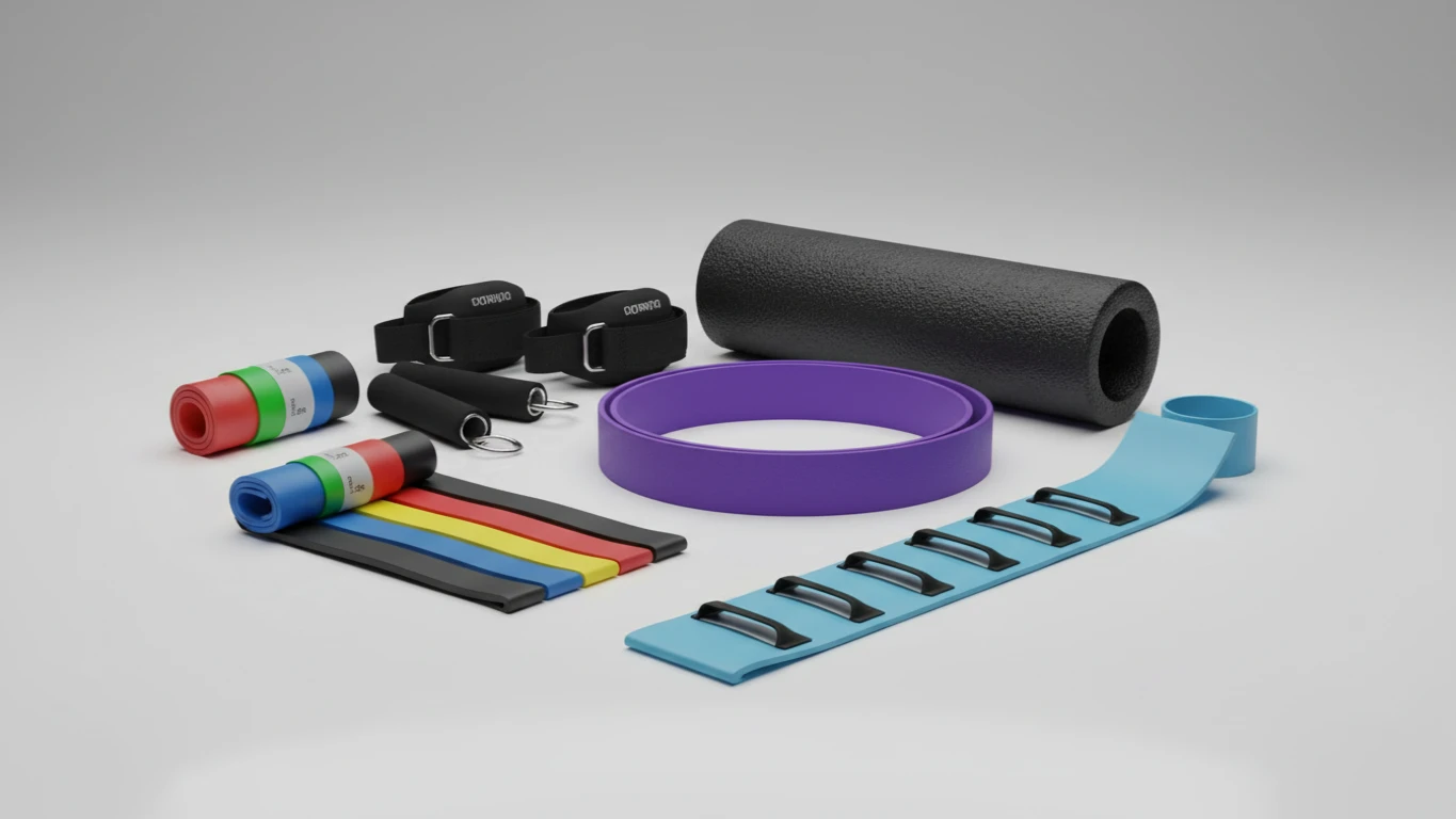 Kit de Alongamento e Fortalecimento Corporal