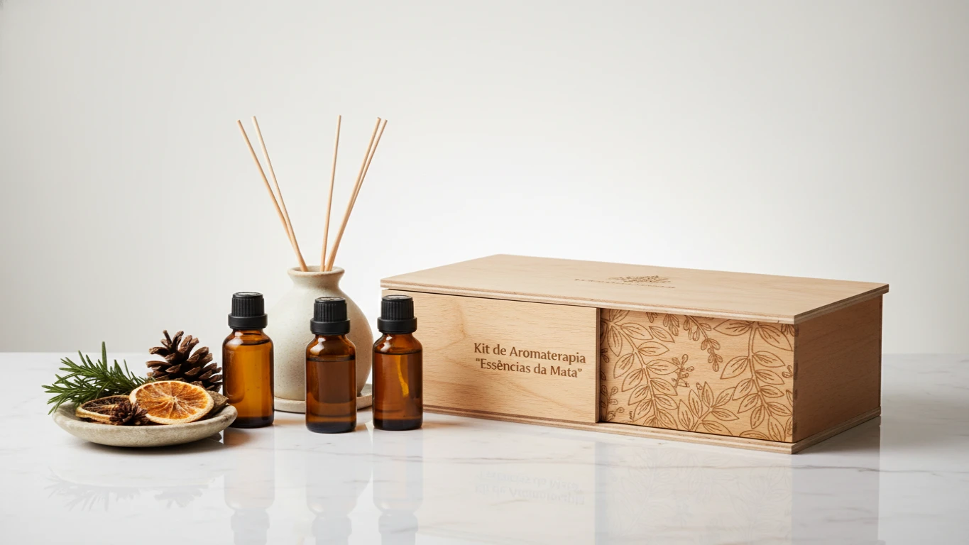 Kit de Aromaterapia 'Essências da Mata'