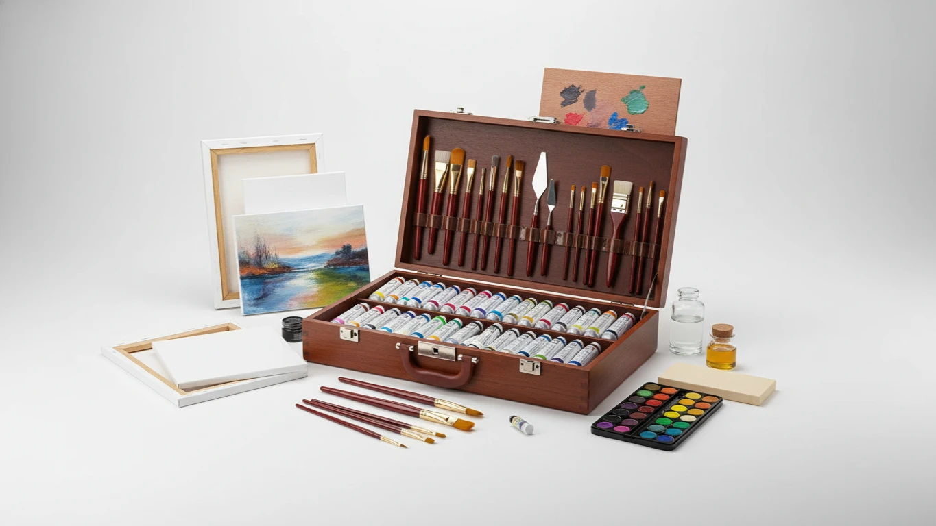 Kit de Arte e Pintura para Adultos