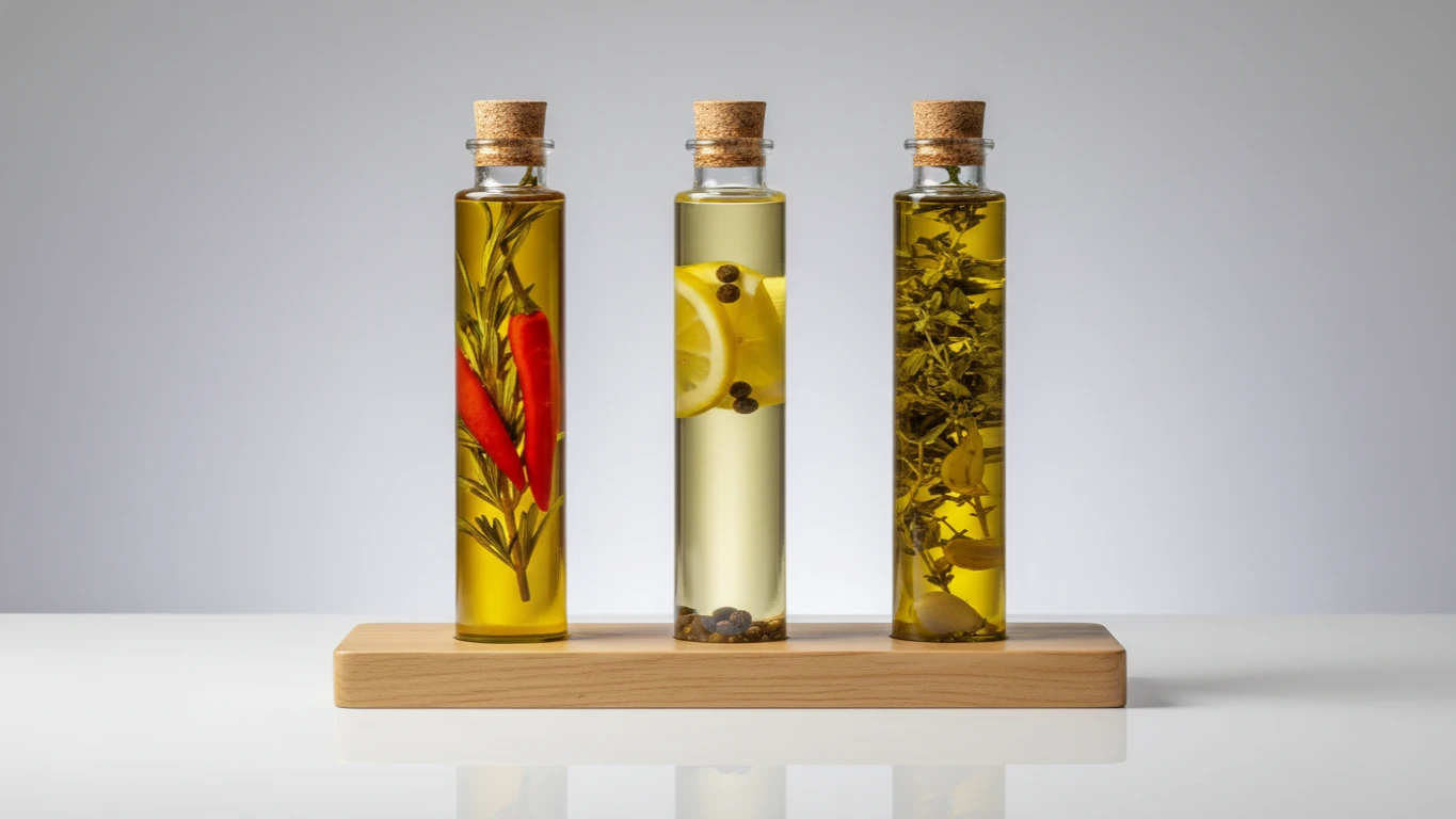 Kit de Azeites Aromatizados Seleção Premium