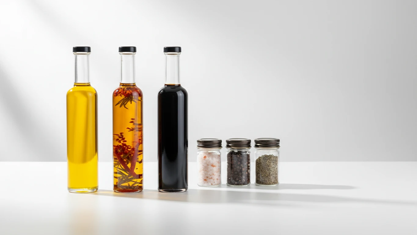 Kit de Azeites e Temperos Gourmet