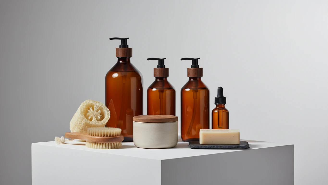 Kit de Banho com Produtos Orgânicos