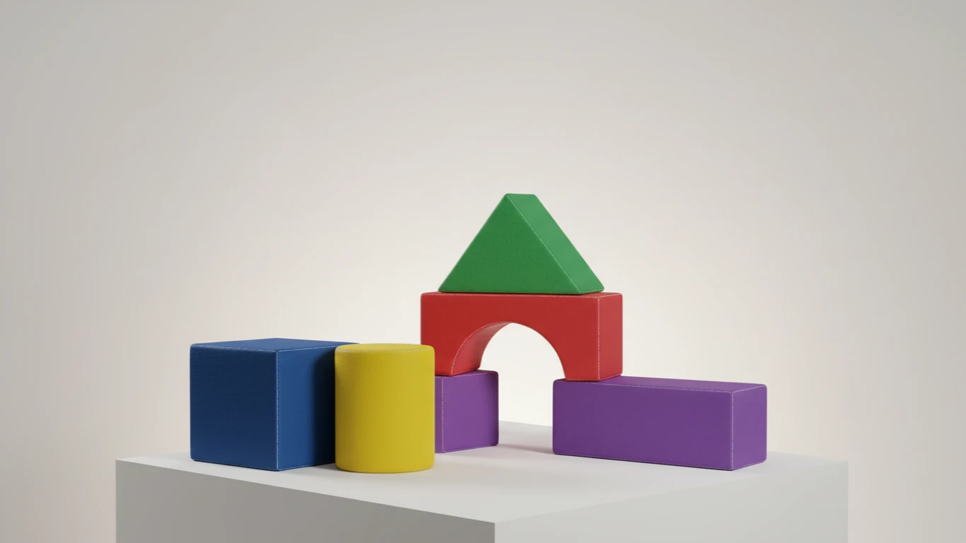 Kit de Blocos Macios para Construção