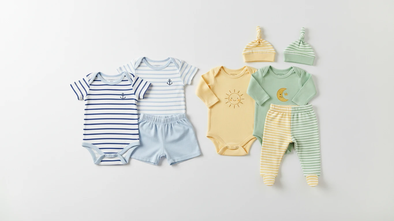 Kit de Bodys e Roupas Coordenadas Temáticas para Gêmeos