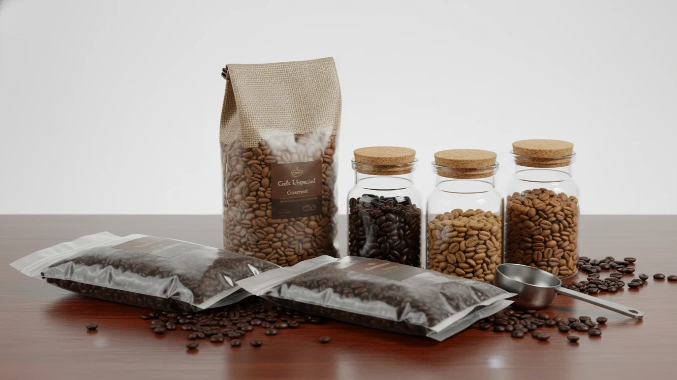 Kit de Café Especial Gourmet em Grãos