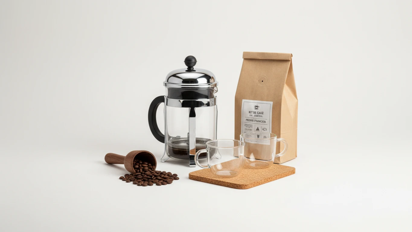 Kit de Café Especial com Prensa Francesa
