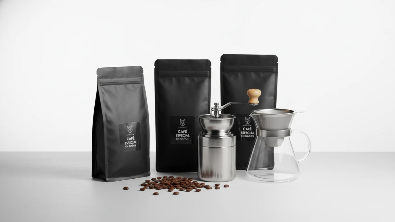 Kit de Café Especial em Grãos